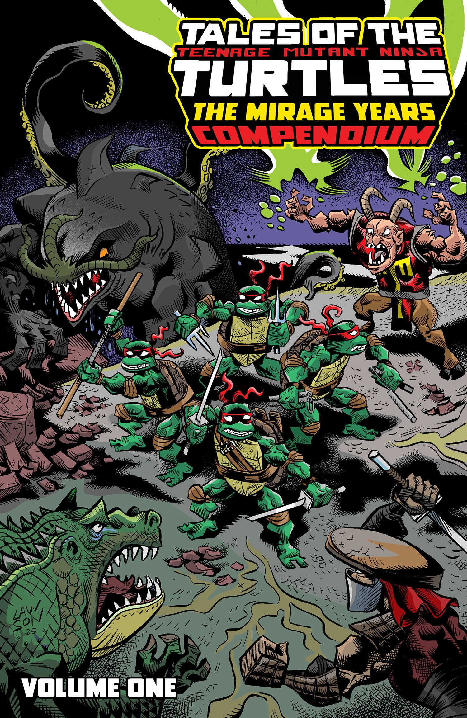 Tales of the Teenage Mutant Ninja Turtles: The Mirage Years Omnibus, Vol. 1