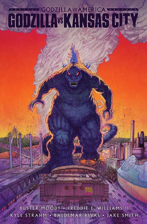 Godzilla Vs. America: Kansas City-Graphic novels/ Comic books/ Manga/ Cartoons-買書書 BuyBookBook