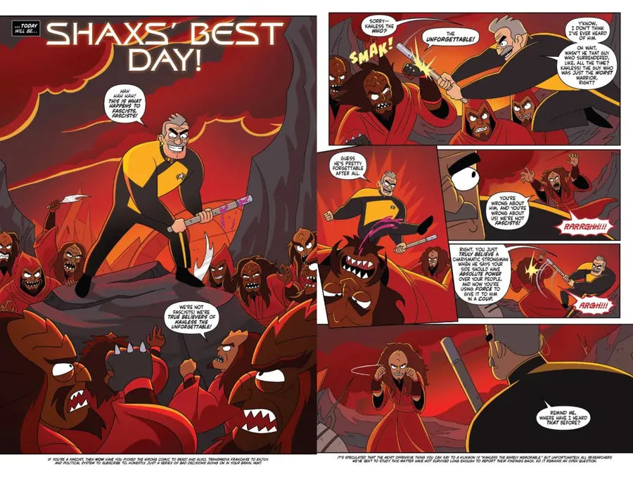 Star Trek: Shaxs' Best (and Worst) Day US - Paperback / softback
