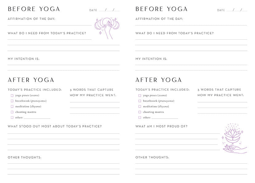 My Yoga Journey Gift Set inside page 3