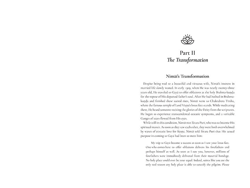 Life of Chaitanya Mahaprabhu inside page 3