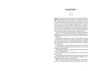Justin Davis inside page 1