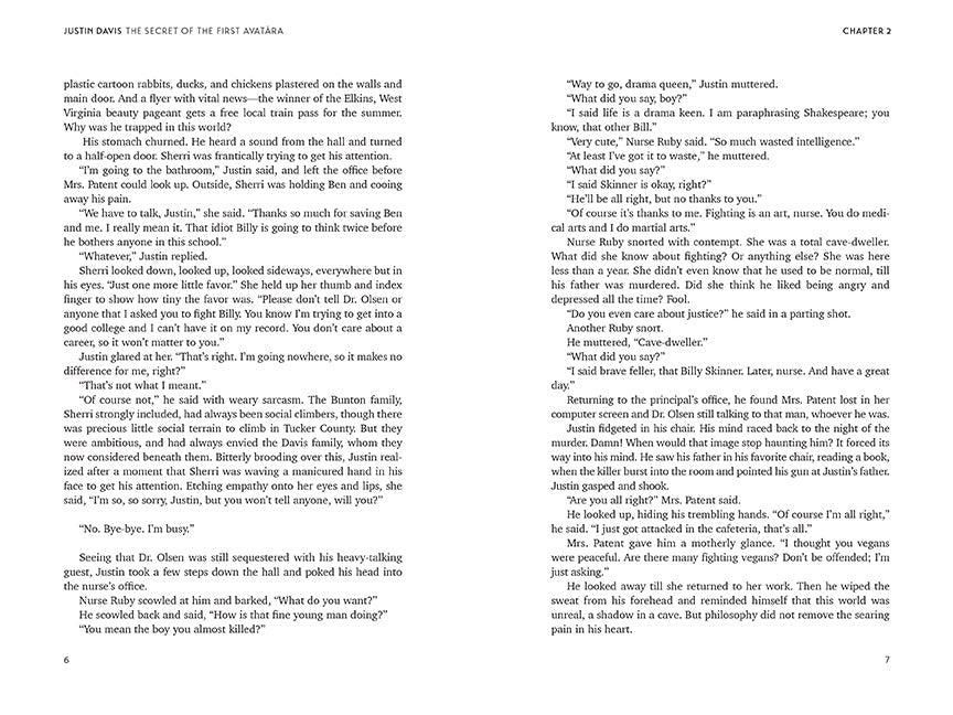 Justin Davis inside page 4