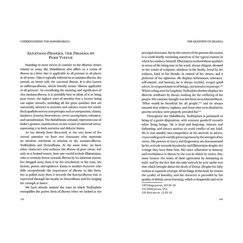Light on the Mahabharata inside page 4