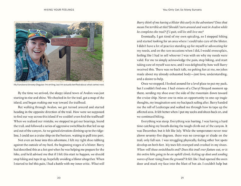 Hiking Your Feelings inside page 2
