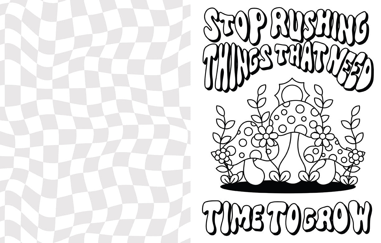 Grow Through What You Go Through: A Mindful Coloring Book inside page 2