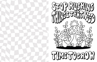 Grow Through What You Go Through: A Mindful Coloring Book inside page 2