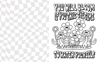 Grow Through What You Go Through: A Mindful Coloring Book inside page 4