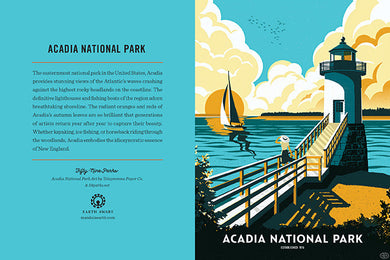 The Art of the National Parks Boxed Note Card Set inside page 2