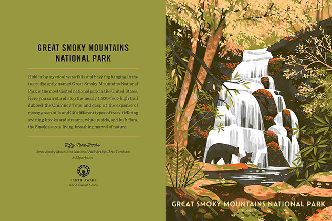 The Art of the National Parks Boxed Note Card Set inside page 3