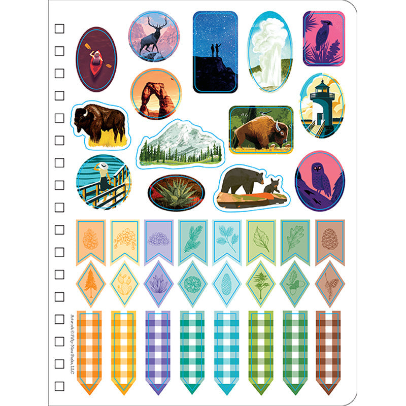 The Art of the National Parks Undated Planner inside page 9