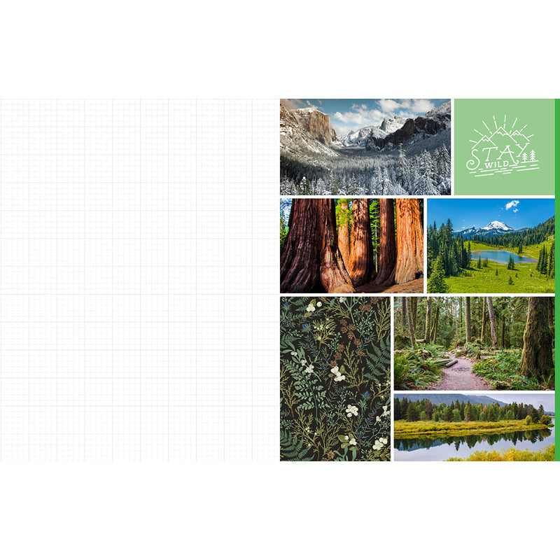 Cut and Collage National Parks inside page 2