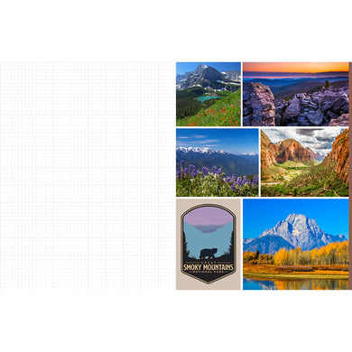 Cut and Collage National Parks inside page 6