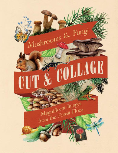 Cut and Collage Mushrooms and Fungi-Lifestyle and Leisure-買書書 BuyBookBook