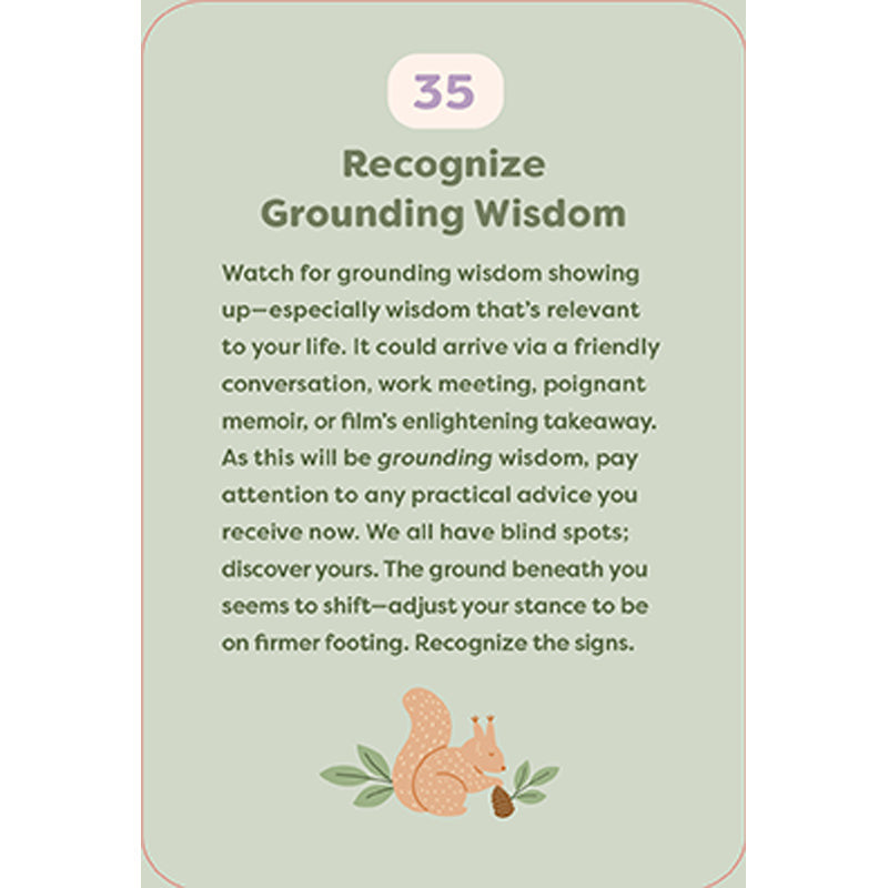 The Comforting Wisdom Oracle inside page 6