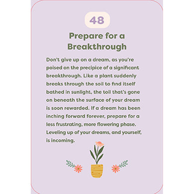 The Comforting Wisdom Oracle inside page 8