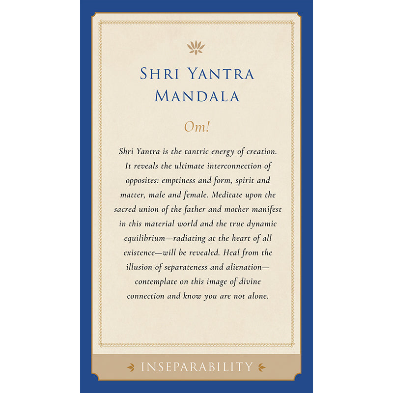 Celestial Gallery Meditation Deck inside page 2