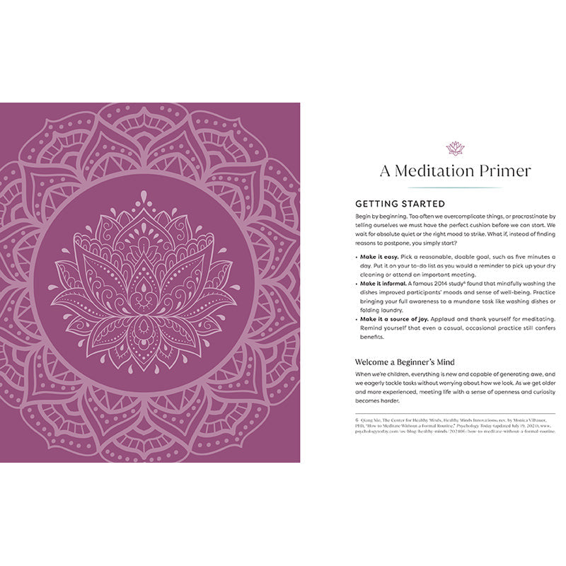 First Book of Meditation inside page 3