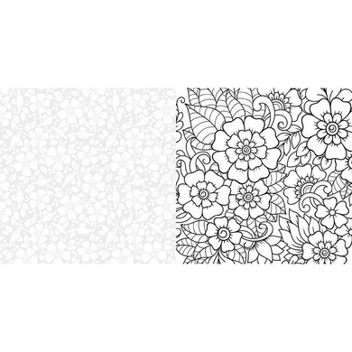 100 Blooming Designs: Flowers inside page 5