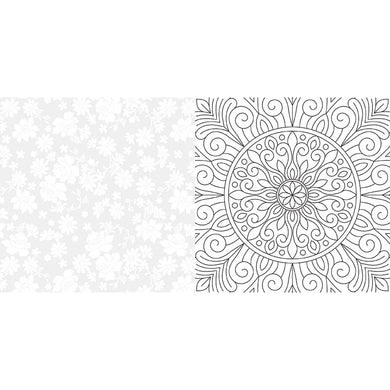100 Blooming Designs: Flowers inside page 6