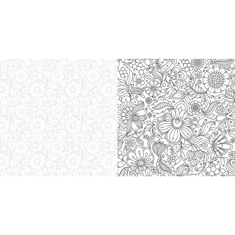 100 Blooming Designs: Flowers inside page 7