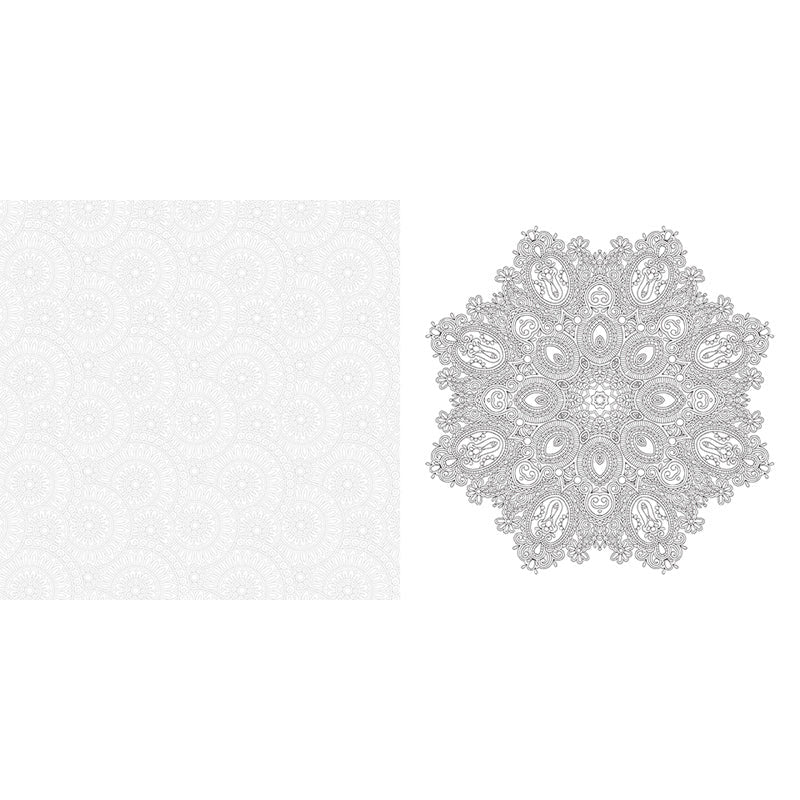 100 Meditative Designs: Mandalas inside page 1