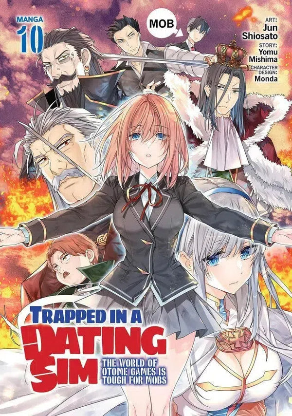 Trapped in a Dating Sim: The World of Otome Games is Tough for Mobs (Manga) Vol. 10-Manga and East Asian style / tradition comic books-買書書 BuyBookBook