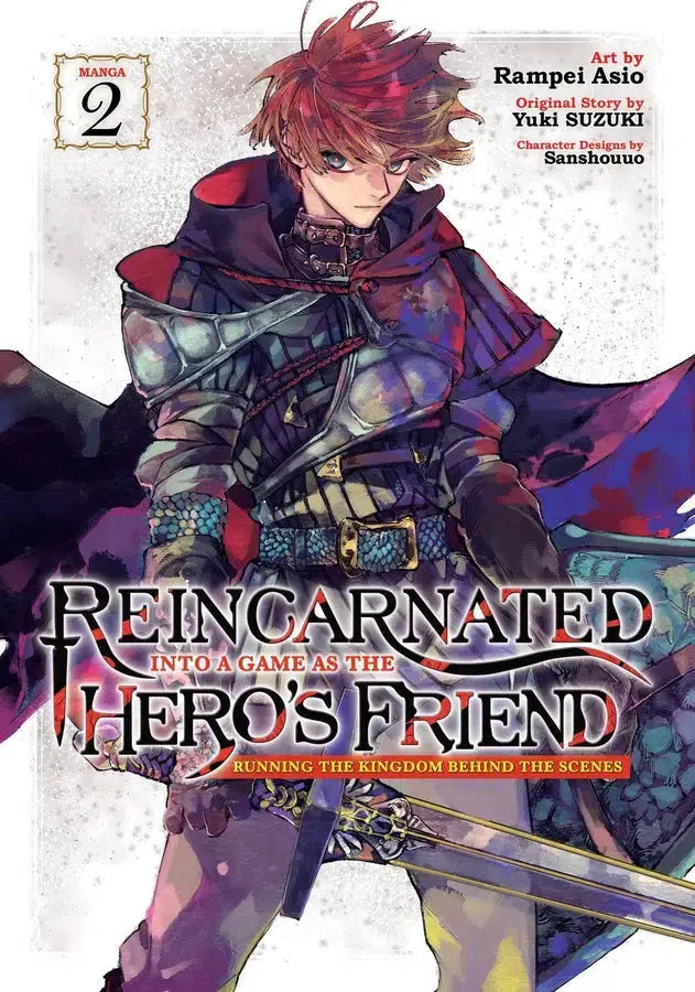 Reincarnated Into a Game as the Hero's Friend: Running the Kingdom Behind the Scenes (Manga) Vol. 2-Manga and East Asian style / tradition comic books-買書書 BuyBookBook