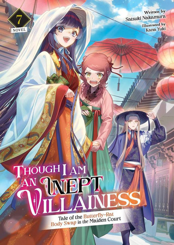 Though I Am an Inept Villainess: Tale of the Butterfly-Rat Body Swap in the Maiden Court (Light Novel) Vol. 7-Graphic novels/ Comic books/ Manga/ Cartoons-買書書 BuyBookBook