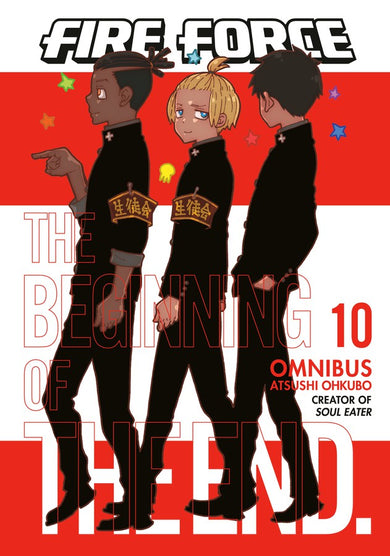 Fire Force Omnibus 10 (Vol. 28-30)-Manga and East Asian style / tradition comic books-買書書 BuyBookBook
