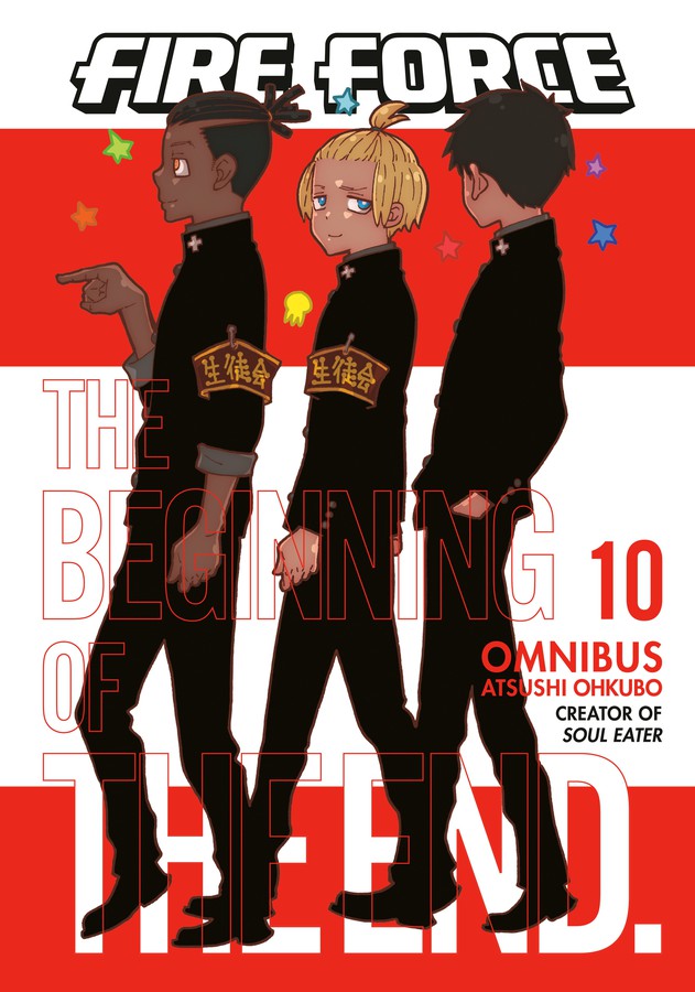 Fire Force Omnibus 10 (Vol. 28-30)-Manga and East Asian style / tradition comic books-買書書 BuyBookBook
