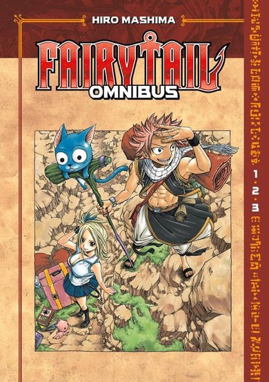 Fairy Tail Omnibus 1 (Vol. 1-3)-Manga and East Asian style / tradition comic books-買書書 BuyBookBook