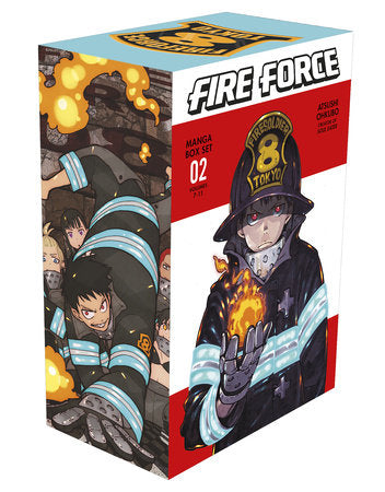 Cover of Fire Force Manga Box Set 2 (Vol.7-11) (ISBN 9798888772591)