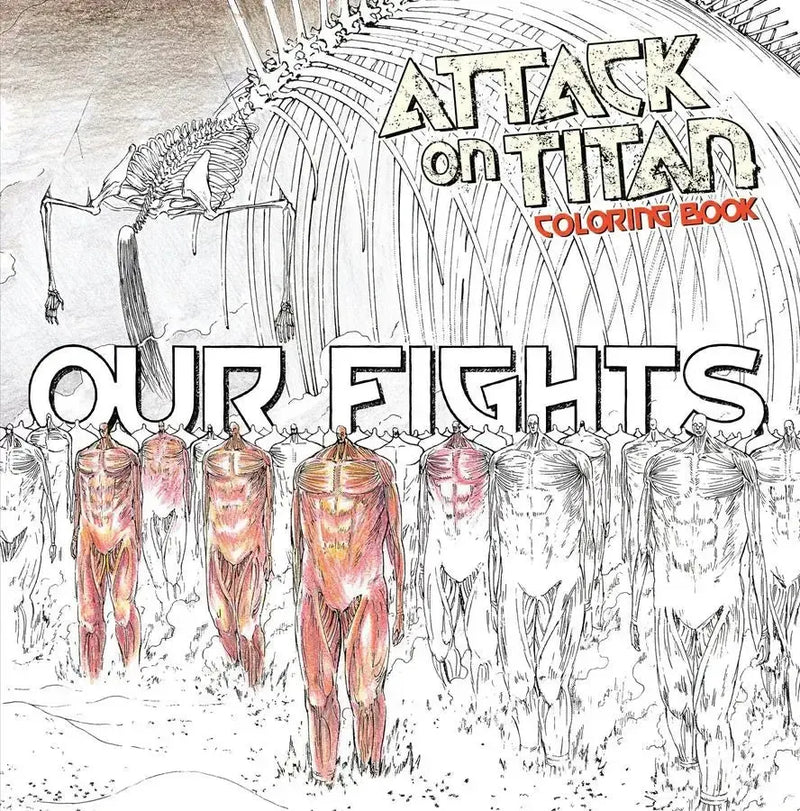 Attack on Titan Coloring Book 2: Our Fights-Lifestyle and Leisure-買書書 BuyBookBook