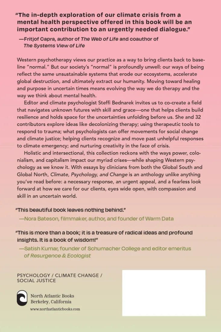 Climate, Psychology, and Change US - Paperback / softback