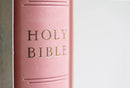 KJV Holy Bible, Giant Print Thinline Large format, Pink Premium Imitation Leather with Ribbon Marker, Red Letter, and Thumb Index US - Paperback / softback