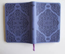 KJV Holy Bible, Large Print Medium Format, Lavender Faux Leather w/Thumb Index and Ribbon Marker, Red Letter US - Paperback / softback