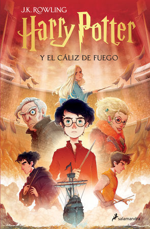 Cover of Harry Potter y el cáliz de fuego (Edición con ilustraciones de Xavier Bonet) / Harry Potter and the Goblet of Fire (ISBN 9798890984920)
