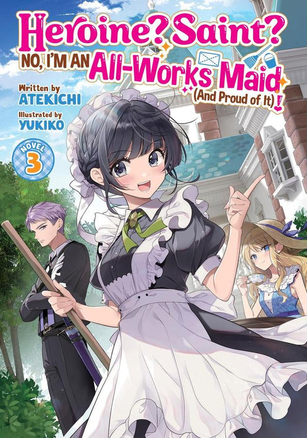 Heroine? Saint? No, I'm an All-Works Maid (And Proud of It)! (Light Novel) Vol. 3-Graphic novels/ Comic books/ Manga/ Cartoons-買書書 BuyBookBook