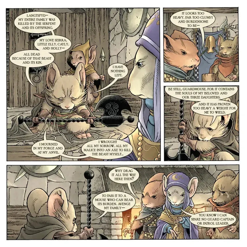 Mouse Guard: Dawn of the Black Axe US - Hardback