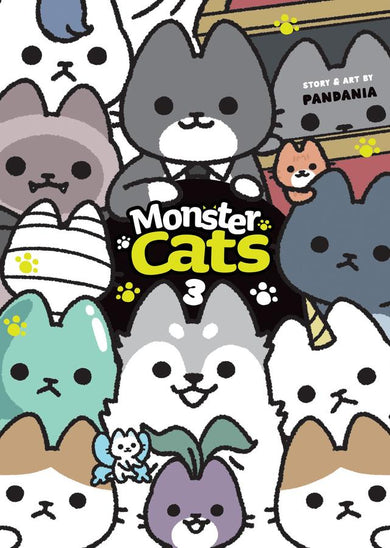 Monster Cats Vol. 3-Graphic novel / Comic book / Manga: genres-買書書 BuyBookBook