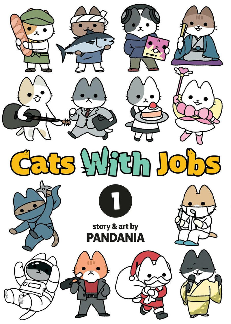 Cats With Jobs Vol. 1-Manga and East Asian style / tradition comic books-買書書 BuyBookBook