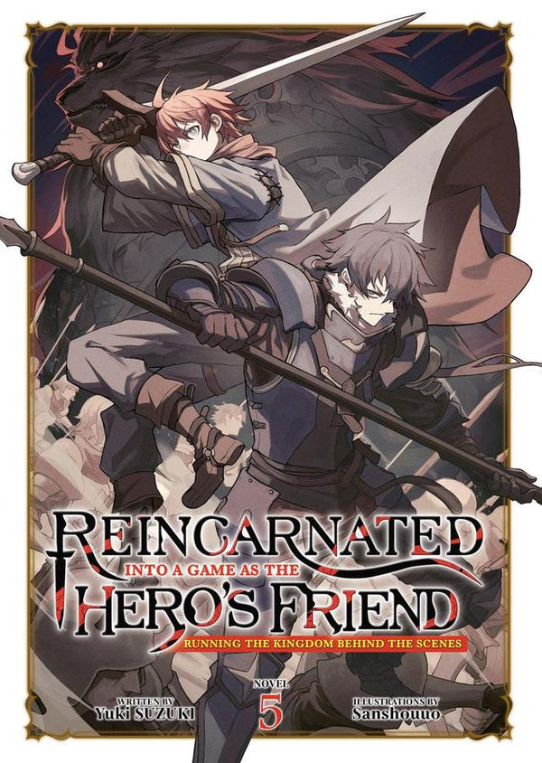 Reincarnated Into a Game as the Hero's Friend: Running the Kingdom Behind the Scenes (Light Novel) Vol. 5-Graphic novels/ Comic books/ Manga/ Cartoons-買書書 BuyBookBook