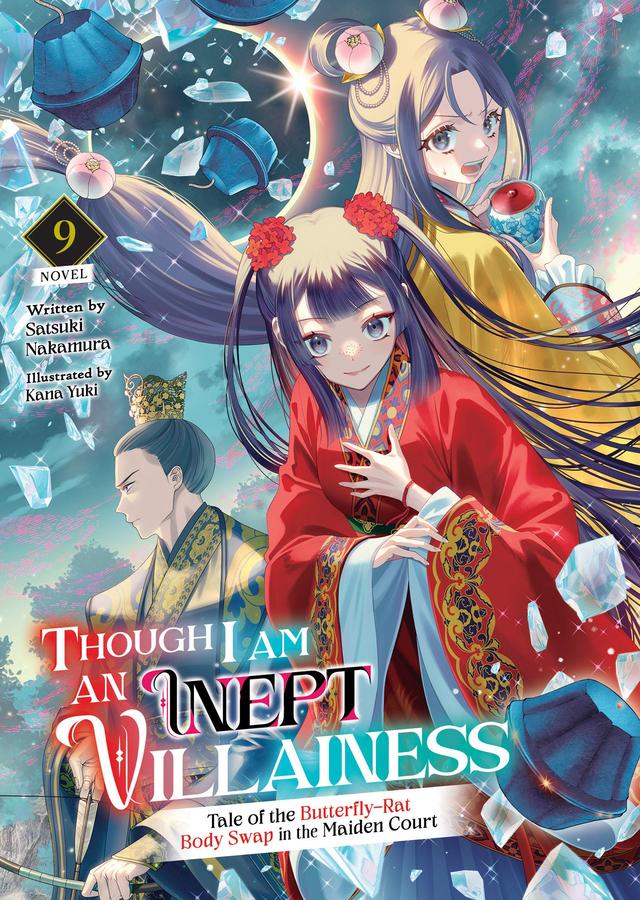 Though I Am an Inept Villainess: Tale of the Butterfly-Rat Body Swap in the Maiden Court (Light Novel) Vol. 9-Graphic novels/ Comic books/ Manga/ Cartoons-買書書 BuyBookBook