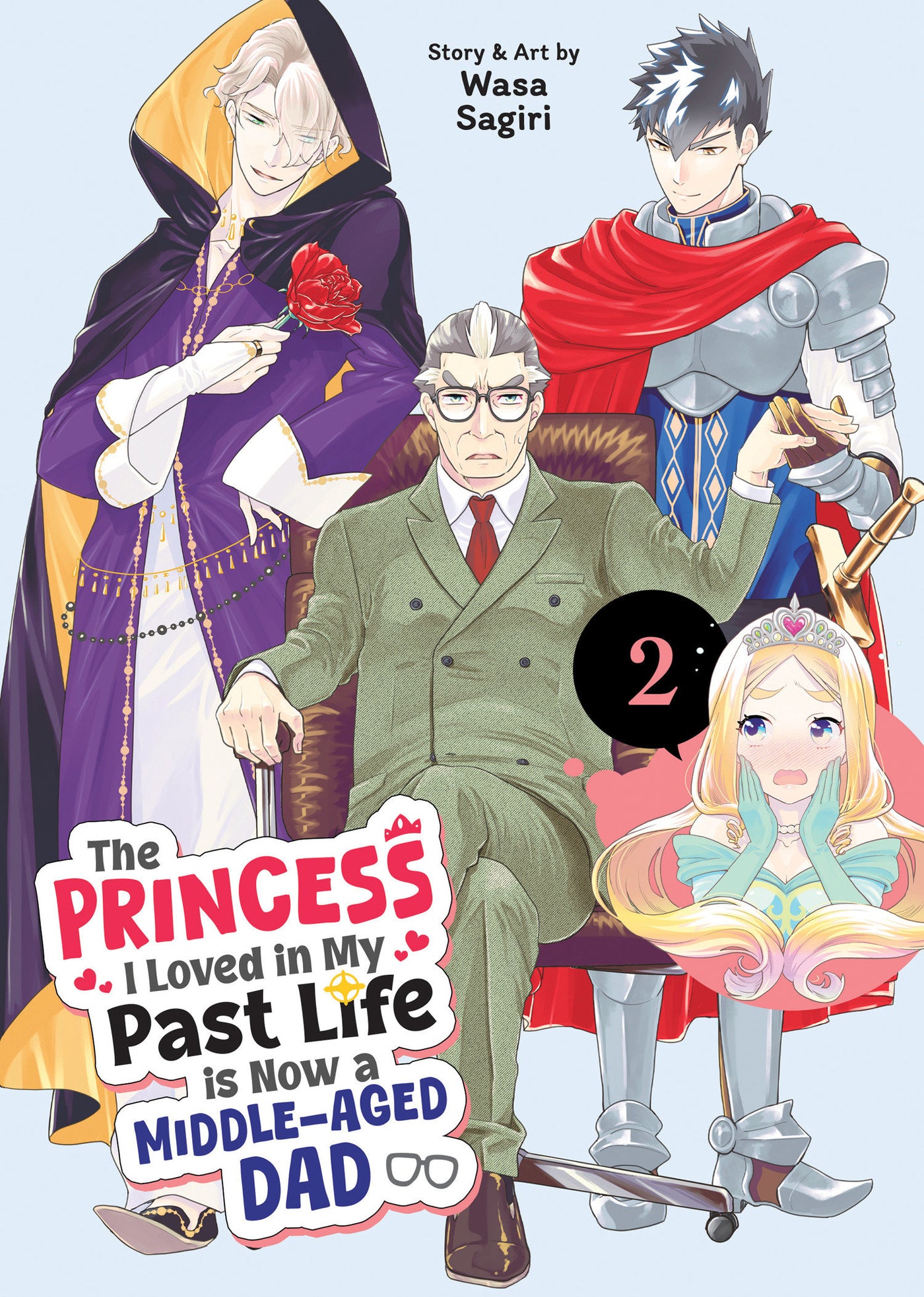 The Princess I Loved in My Past Life is Now a Middle-Aged Dad Vol. 2-Manga and East Asian style / tradition comic books-買書書 BuyBookBook