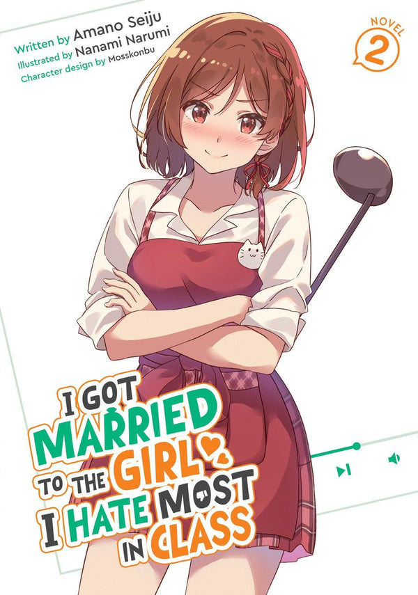 I Got Married to the Girl I Hate Most in Class (Light Novel) Vol. 2-Graphic novels/ Comic books/ Manga/ Cartoons-買書書 BuyBookBook