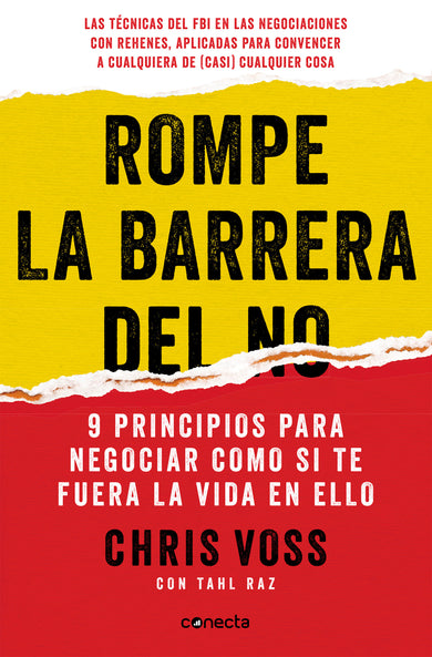 Rompe la barrera del NO / Never Split the Difference cover (ISBN 9788416029747) [onix:ab2d3977ec3f74578fc876559a4b1c2c]