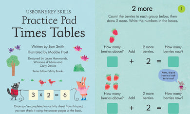 Times Tables Practice Pad 5-6 interior 1 (ISBN 9781474953337) [onix-asset:c7df247ea1a90f3ab57aac92642da4f383220bf974188383942729430db0d70e]