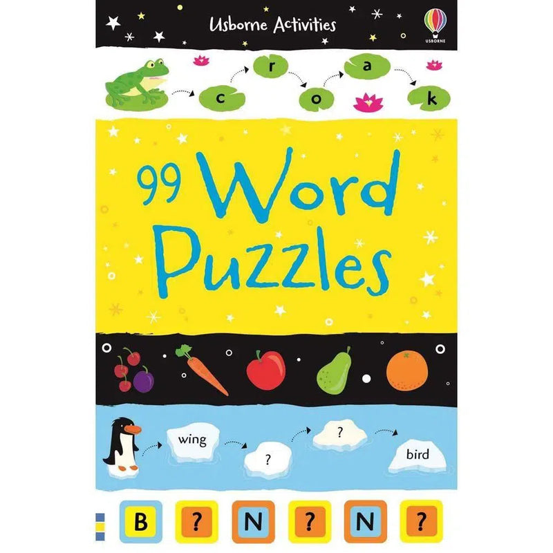 99 word puzzles Usborne
