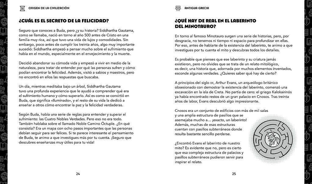 Grandes enigmas de la historia. 120 preguntas (y respuestas) sobre el mundo que nos rodea / History's Great Mysteries interior 2 (ISBN 9788427246928) [onix:ff5733e00ae5e96c27d2419ab8634b0a]